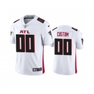 Men's Atlanta Falcons Custom White 2020 Vapor Untouchable Limited Football Jersey