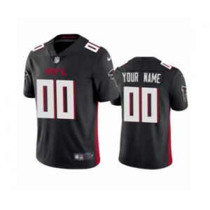 Men's Falcons Custom Black 2020 Football Stitched Vapor Limited Jersey