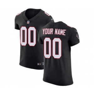 Men's Atlanta Falcons Customized Black Alternate Vapor Untouchable Custom Elite Football Jersey