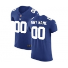 Men's New York Giants Customized Royal Blue Team Color Vapor Untouchable Custom Elite Football Jersey