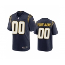 Men's Chargers Custom Navy 2020 Football Stitched Game Jersey