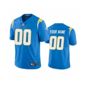 Men's Chargers Custom Powder Blue 2020 Football Stitched Vapor Limited Jersey