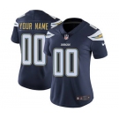 Women's Los Angeles Chargers Navy Blue Home Customized Jersey