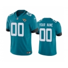 Men's Jacksonville Jaguars Active Player Custom Teal 2023 F.U.S.E Vapor Untouchable Limited Stitched Jersey