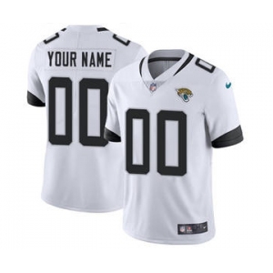 Men's Jacksonville Jaguars Customized White Vapor Untouchable Custom Limited Football Jersey