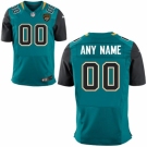 Men's Jacksonville Jaguars Nike Teal Custom Elite Jersey