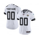 Women's Jacksonville Jaguars White Road Customized Jersey