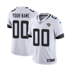 Youth Jacksonville Jaguars Customized White Custom Football Jersey