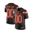 Youth Cleveland Browns Customized Brown Team Color Custom Football Jersey