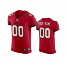 Men's Buccaneers Custom Red 2020 Football Stitched Vapor Elite Jersey