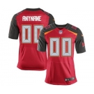 Men's Tampa Bay Buccaneers Customized Red Team Color Custom Elite Football Jersey