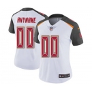 Women's Tampa Bay Buccaneers Customized White Road Jersey