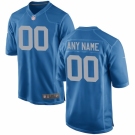 Men's Detroit Lions Nike Royal Custom Alternate Game Jersey