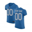 Men's Detroit Lions Customized Blue Alternate Vapor Untouchable Custom Elite Football Jersey