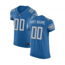 Men's Detroit Lions Customized Blue Team Color Vapor Untouchable Custom Elite Football Jersey