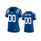 Women's Colts Royal Custom 2020 New Football Game Jersey