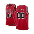 Chicago Bulls Red Swingman Custom Basketball Jersey - Icon Edition