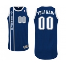 Men's Oklahoma City Thunder Navy Custom Basketball Jersey