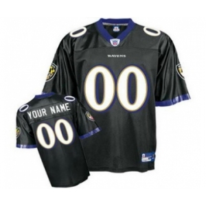 Baltimore Ravens Customized Jerseys black