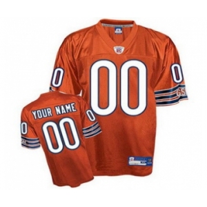 Chicago Bears Customized Jerseys Orange