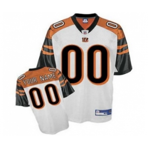 Cincinnati Bengals Customized Jerseys White Jersey