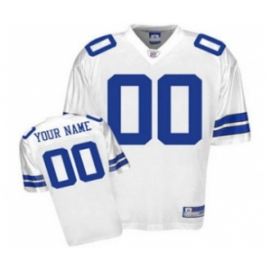 Dallas Cowboys Customized Jerseys White Jerseys