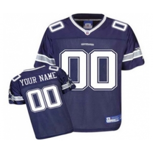Dallas Cowboys Customized Jerseys blue
