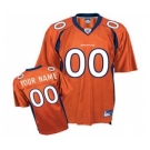 Denver Broncos Customized Jerseys Orange