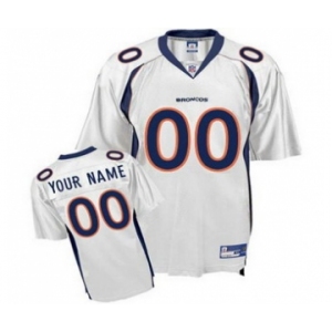 Denver Broncos Customized Jerseys White Jerseys