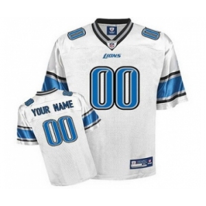 Detroit Lions Customized Jerseys White Jersey