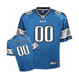 Detroit Lions Customized Jerseys blue