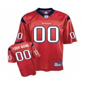Houston Texans Customized Jerseys red