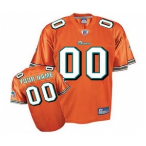 Miami Dolphins Customized Jerseys Orange jerseys