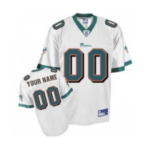 Miami Dolphins Customized Jerseys white