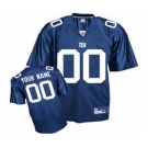 New York Giants Customized Jerseys blue