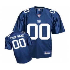 New York Giants Customized Jerseys blue