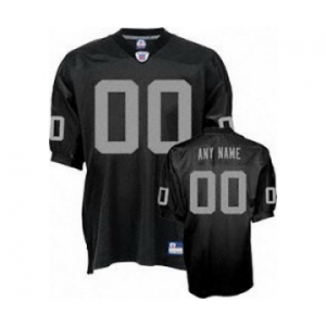 Oakland Raiders Customized Jerseys Black