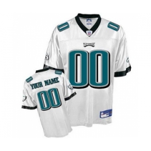 Philadelphia Eagles Customized Jerseys white