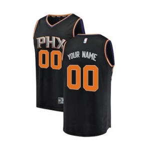 Men's Phoenix Suns Black Custom Basketball Jersey - Statement Edition