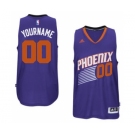 Mens Phoenix Suns Purple Custom Swingman Road Jersey