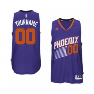 Mens Phoenix Suns Purple Custom Swingman Road Jersey