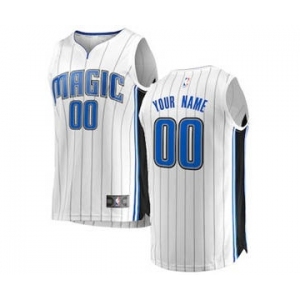 Men's Orlando Magic White Custom Basketball Jersey - Association Edition