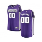 Men's Sacramento Kings Purple Custom Basketball Jersey - Icon Edition