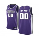 Sacramento Kings Purple Swingman Custom Basketball Jersey - Icon Edition