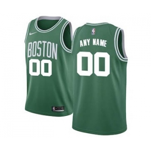 Boston Celtics Green Swingman Custom Basketball Jersey - Icon Edition