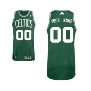 Men's Boston Celtics Kelly Green 2 Custom Basketball Jersey