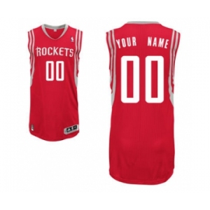 Men's Houston Rockets Red Custom Basketball Jersey