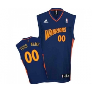 Basketball Golden State Warriors Custom Dk Blue Road Jersey