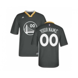 Basketball Golden State Warriors Men's Black Short Sleeve Customized Jersey