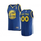 Men's Golden State Warriors Royal 2018 Basketball Champions Custom Jersey